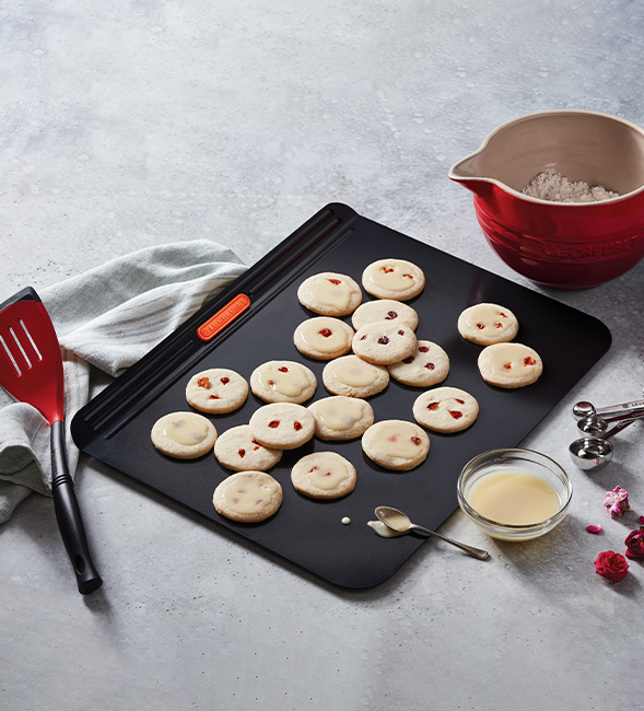 Cardamom Sugar Cookies with Spiced Orange Glaze